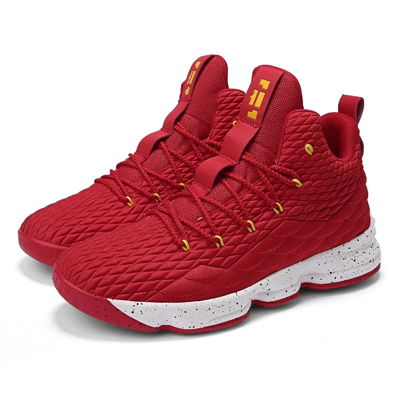 Баскетбольная обувь Мандарин Дак для пары высокая посадка противоскользящие