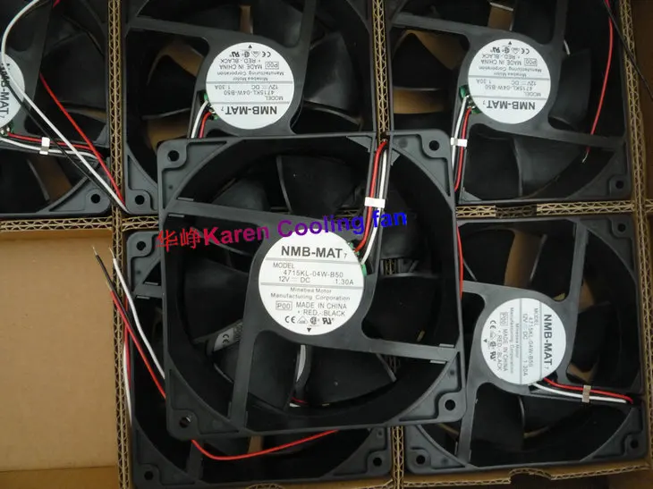 Новый оригинальный вентилятор охлаждения сигнализации для NMB 4715KL-04W-B59 P00 120*120*38 мм