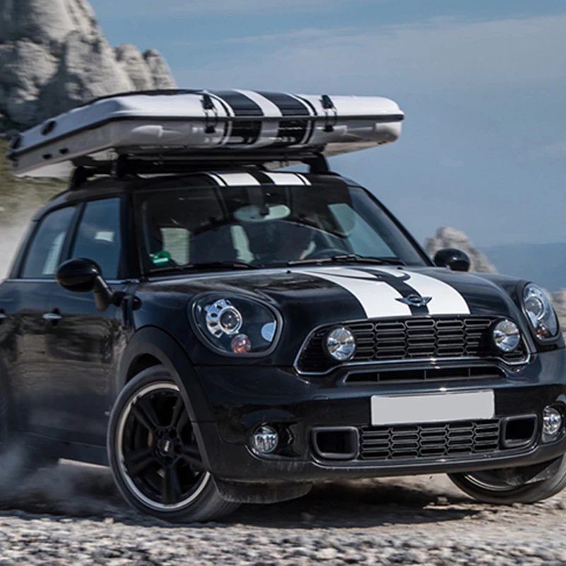 Наклейка на капот автомобиля головка полосатые наклейки для MINI Cooper S One JCW R55 R56 R57 R60