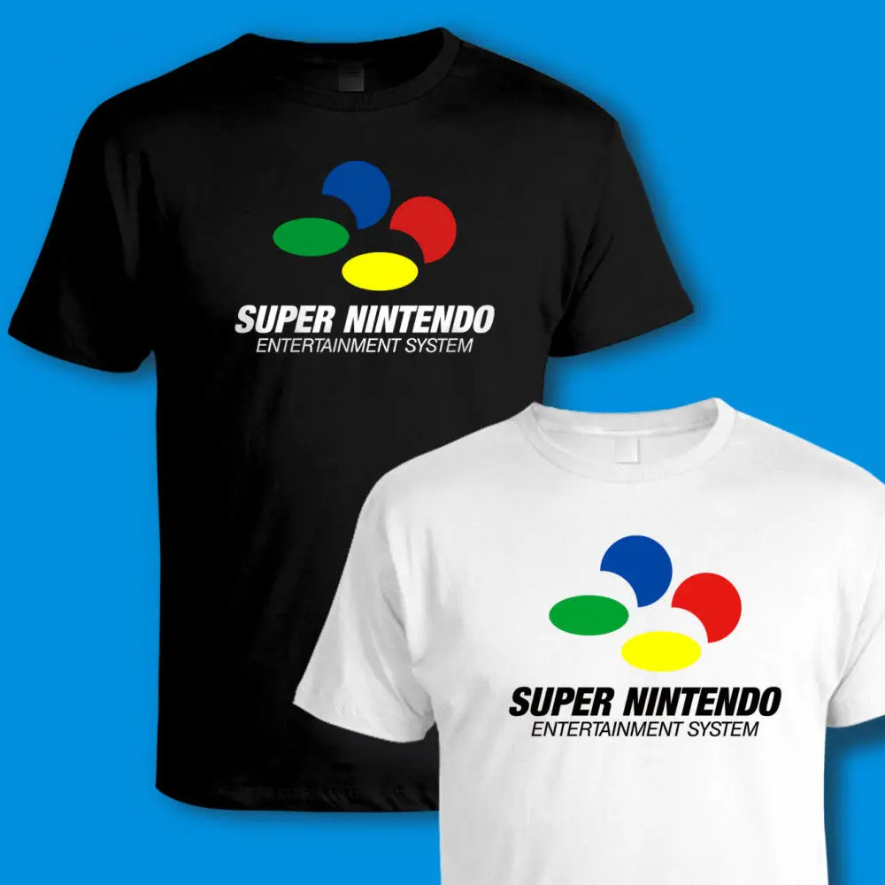 Фото Супер консоль NINTENDO футболка SNES 90 s Ретро стиль видеоигры размеры до 3XL новые Супер консоль NINTENDO футболка SNES 90 s Ретро стиль видеоигры размеры до 3XL новые