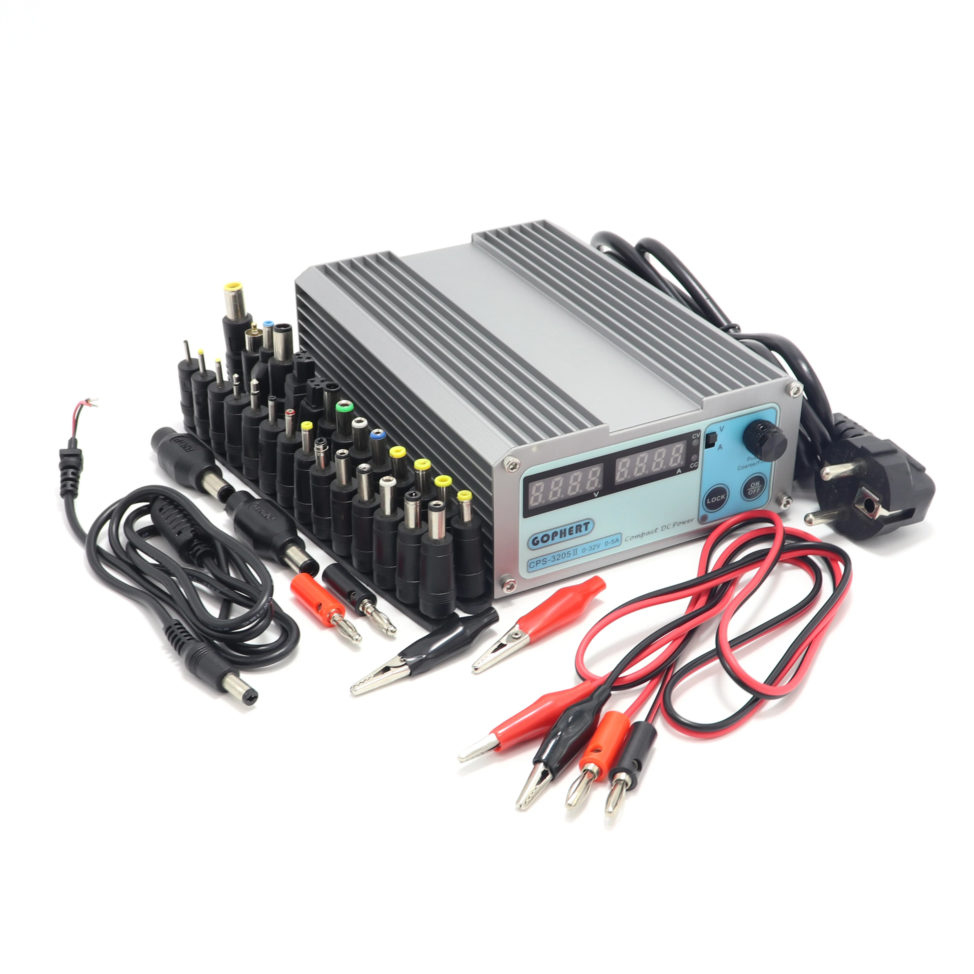 CPS 3205II DC источник питания регулируемый цифровой мини лабораторный 32 В 5A 0 01 в 0.001A