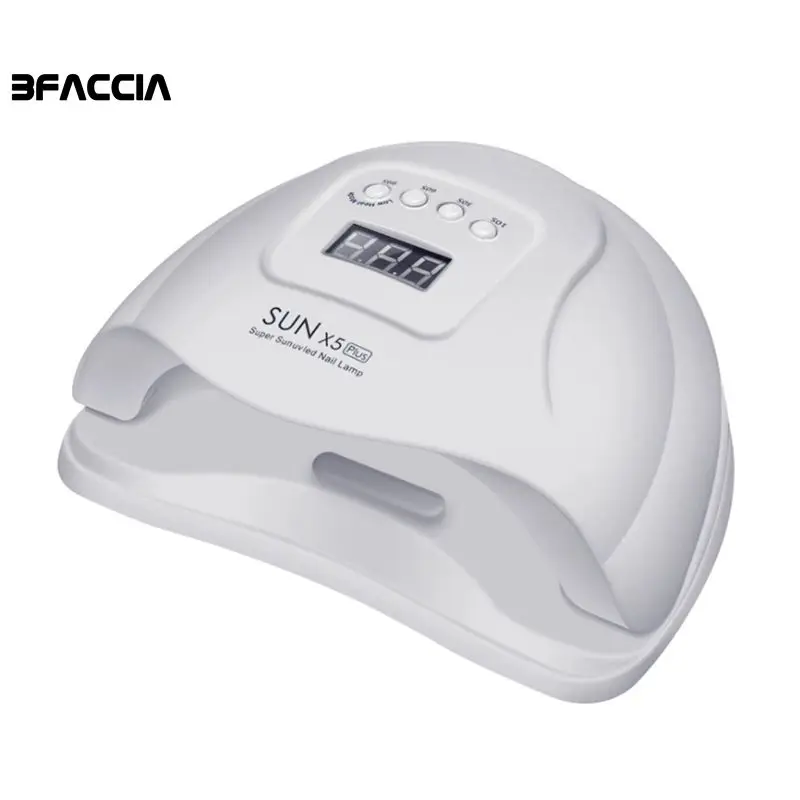 Bfaccia SUN X5 Plus 80 Вт УФ светодиодная лампа для сушки ногтей ЖК дисплей 36 LED отверждения