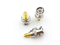 50pcs 100pcs brass bnc male to sma female plug coax connectors