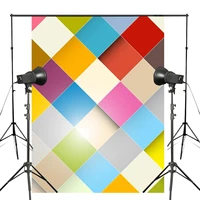 5x7ft colorful squares photography backdrops kids photo studio backdrop children photography background wall