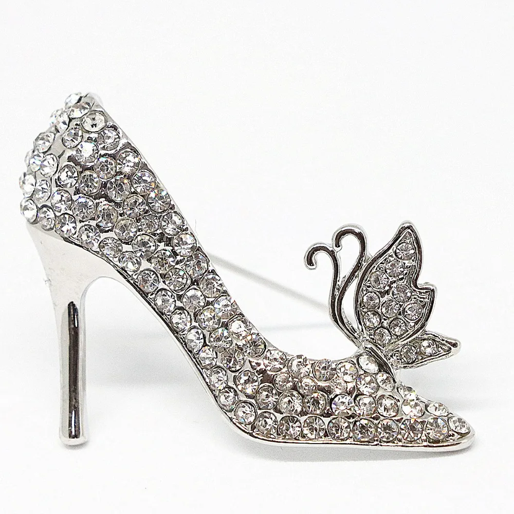 Модная новая обувь дизайнерские броши очаровательные белые элегантные женские