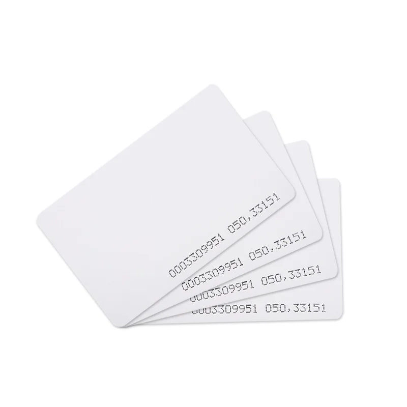 200 шт. Rfid 125 кГц TK4100 Чип ISO EM карта для контроля доступа посещаемости времени|em card|rfid