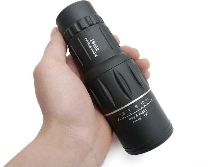 

2018 hot HD high power spotting scopes 16x52,66m-8000m non-infrared telescope, travel outdoor hunting free shipping