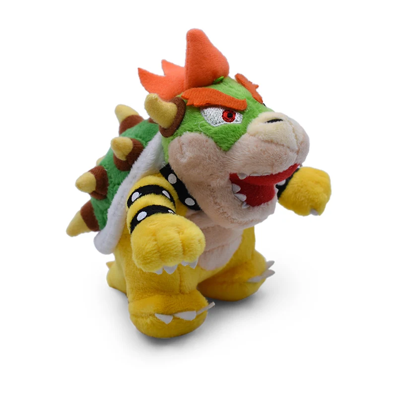3 вида стилей " 12 см Super Mario Bros Bowser Kuba Dragon Dark Bowser 3D Land Bone Koopa брелок в виде дракона брелок-подвеска мягкая кукла