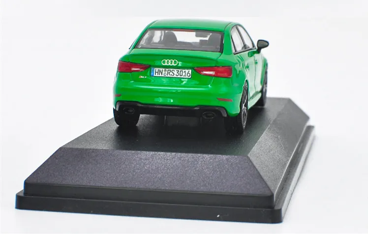 1/43 AUDI RS3 люкс 2016 зеленый литья под давлением модель автомобиля коллекция | Игрушки