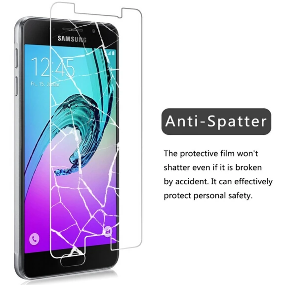 Закаленное стекло для Samsung Galaxy A3 A5 A7 J3 J5 J7 2015 2016 пленка против царапин 2.5D HD