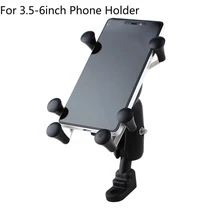 Phone Universal Adjustable Motorcycle Bike Bicycle Phone Holder Shockproof Handlebar Mount For Iphone 7 Plus Xiaomi Hold Stand