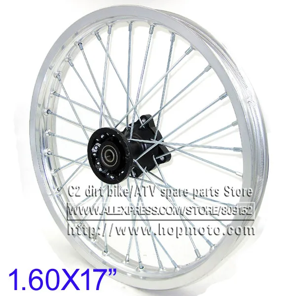 

1.60x 17 inch Front Rims Aluminum Alloy Disc Plate Wheel Rims 1.60 x 17"inch for KLX CRF Kayo Apollo BSE Pit Bike Dit Bike