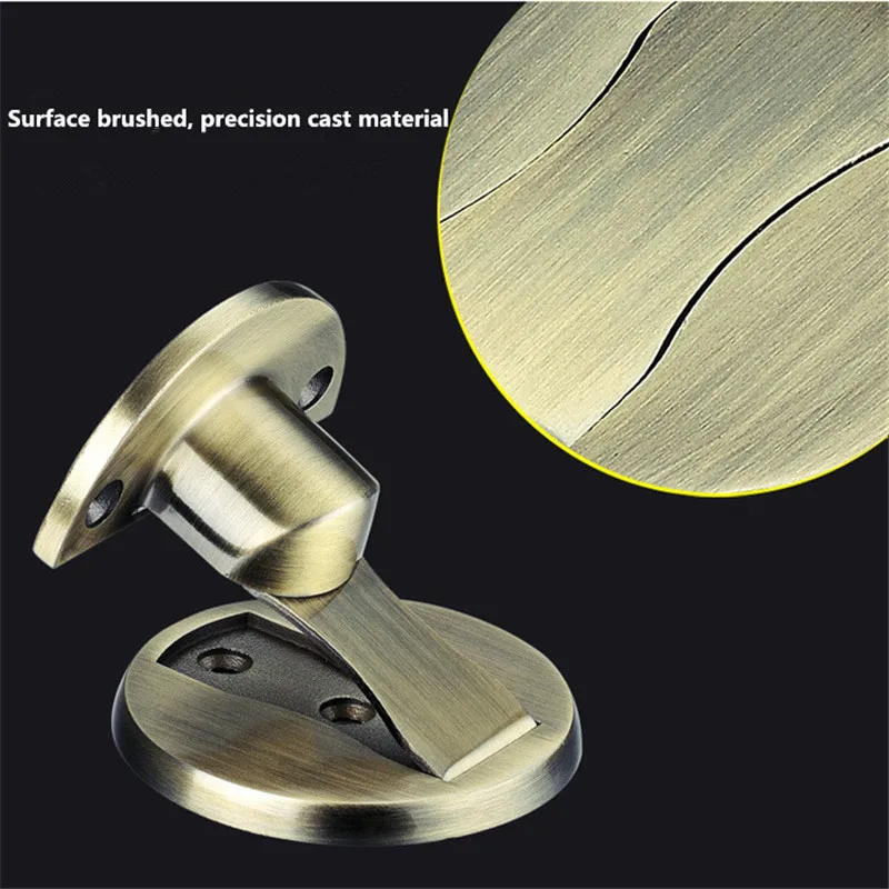 Магнитные дверные стопоры 304 из нержавеющей стали скрытые держатели туалетный