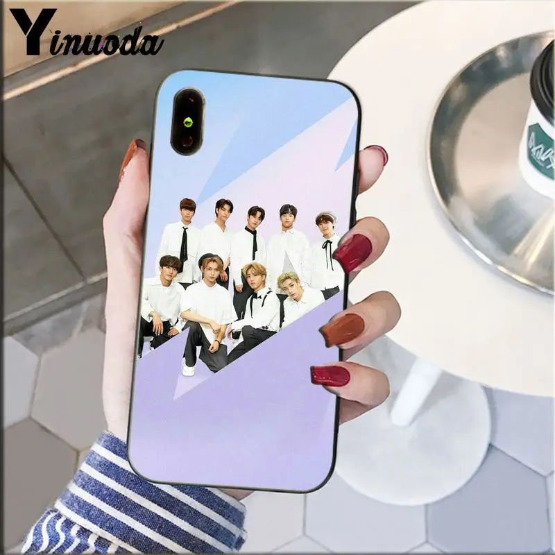 Yinuoda Stray Kids Новое поступление черный чехол для мобильного телефона iPhone X XS MAX 6 6s 7