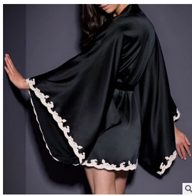 

Sexy Kimono Robe Lingerie Nightgown Sleep Top Pajamas Gown Robe Underwear Femme Chemises Nightdress Sleepwear