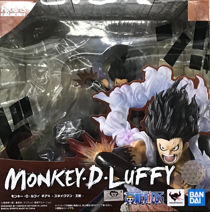 PrettyAngel-Подлинная Bandai Tamashii персоны фигурки ZERO ONE PIECE Monkey D. Luffy Gear 4 - Snakeman