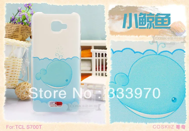 2PCS 10% off !! Hot Printed USA PLag Tower Girls Hard Case Cover For TCL S700 S700T Bags &amp Cases+ Free Screen Protector |