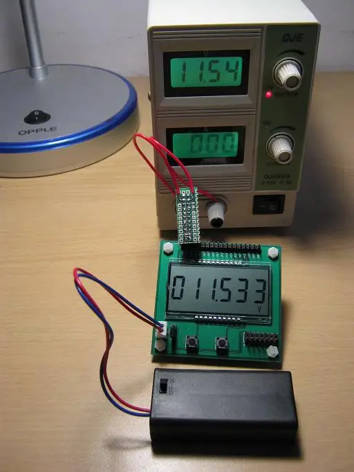

MSP430F4250 Development Board MSP430F4270 DS18B20 Low Power Thermometer Delivery Program