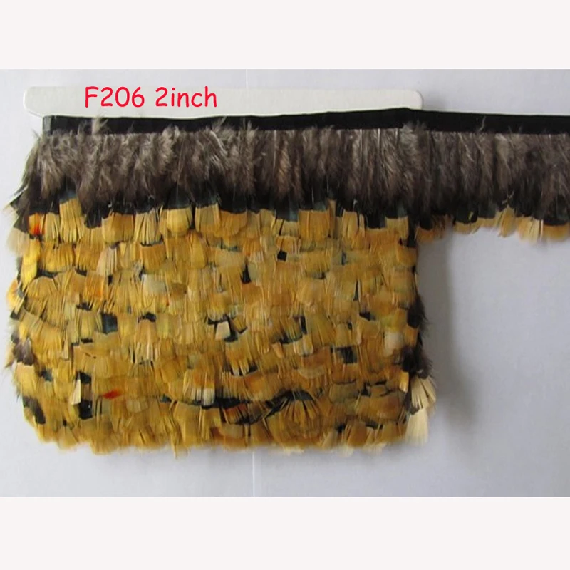 Оптовая продажа 10 м/опт. Натуральный красивый фазанский перьев лента выберите