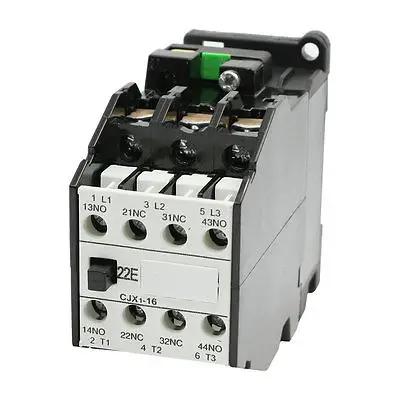 CJX1 16A 2 NO + NC контактор переменного тока 36 В/50 Гц 42 В/60 4P 4 полюса|contactor no nc|ac contactorcontactor