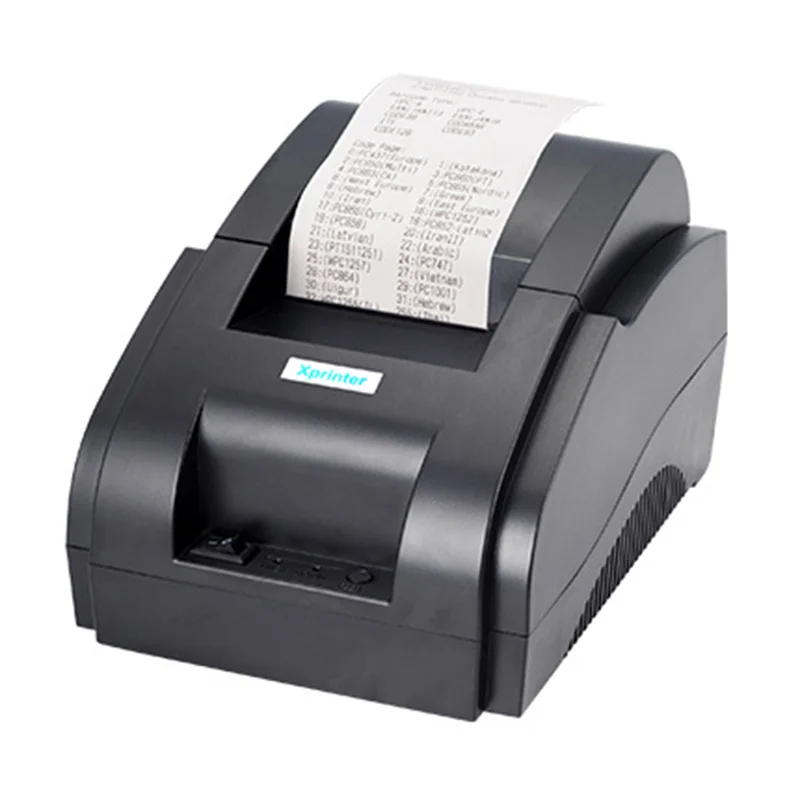 Xprinter POS 58 USB & + Bluetooth для Android и IOS мм Термопринтер небольших билетов|Принтеры| |
