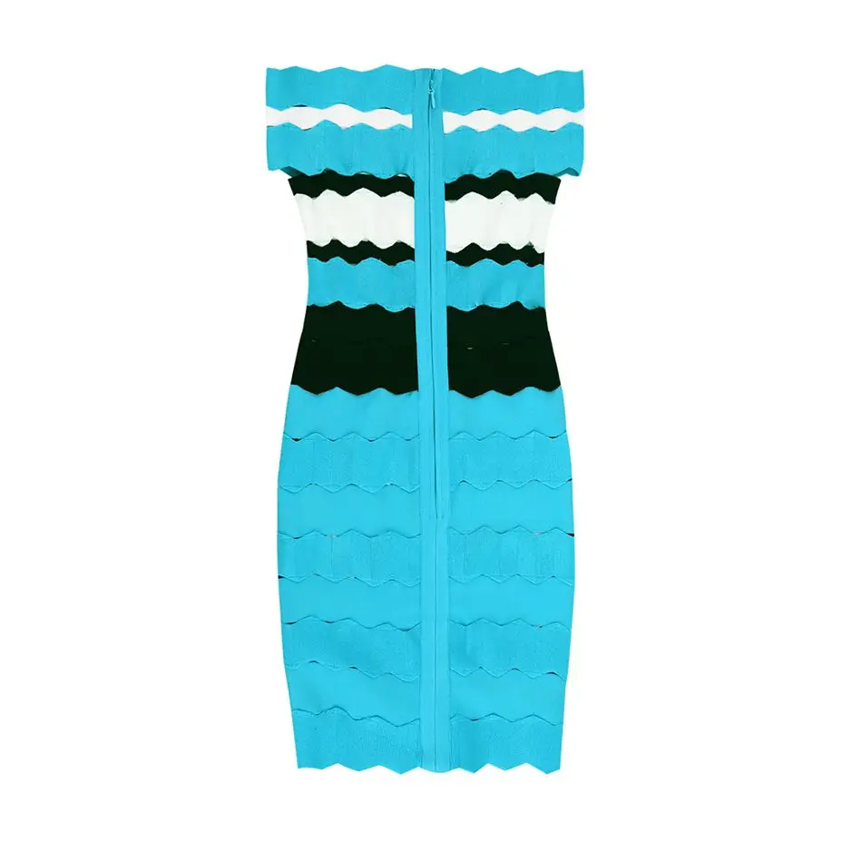 Новая Мода с плеча Лоскутная знаменитости Элегантный 2018 Bodycon Сексуальная Для