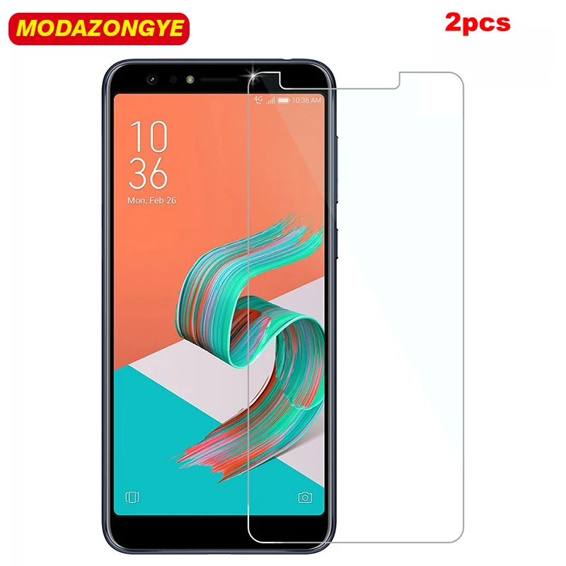 2 шт. закаленное стекло для Asus Zenfone 5 Lite ZC600KL защита экрана ZC 600KL X017D защитная