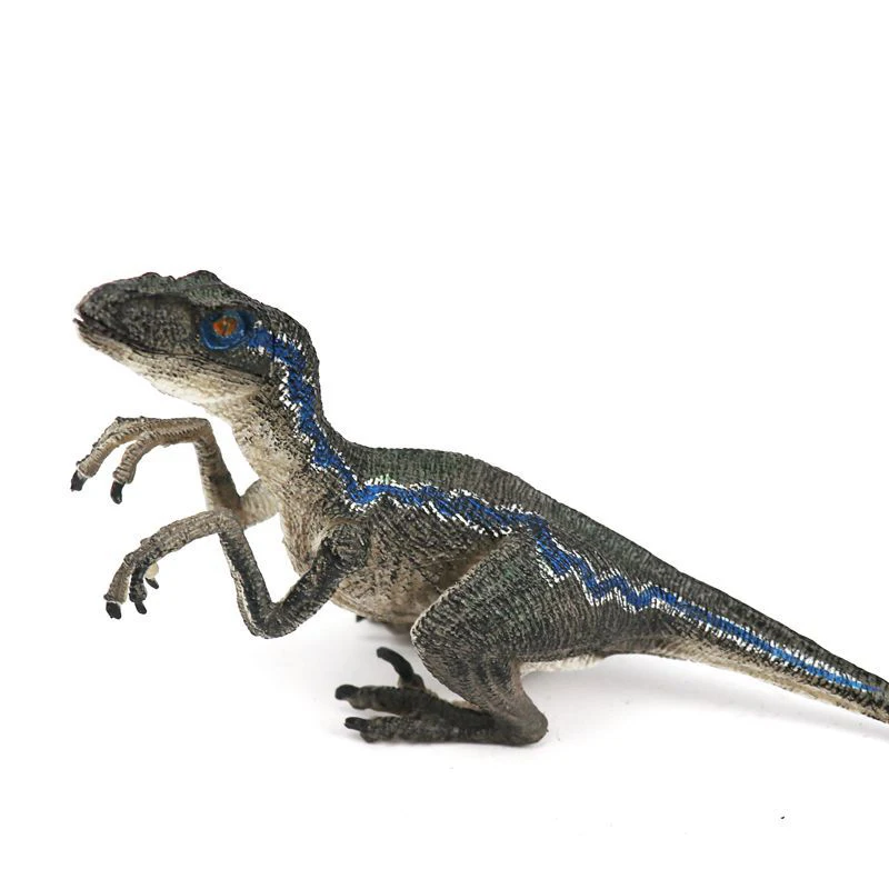15 см Длина Юрский Мир Velociraptor Синий динозавров игрушки Классические для детей