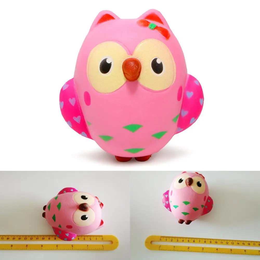 

Slow Rising Toy Owl Shape Relieves Stress Toy Decompression Squeeze Toy for Children Adults Anxiety Attention