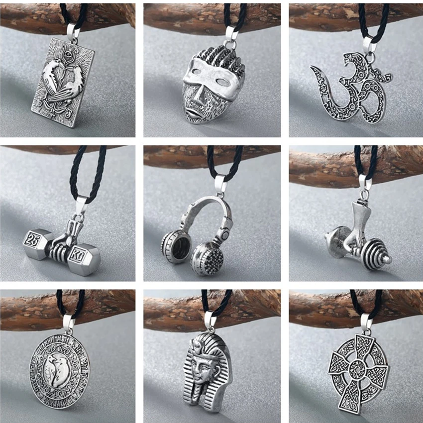 

Cxwind Kolovrat Handmade Pendant Necklace Slavic Amulet Pagan Solar Symbol Slavic Wheel Nordic Amulet Viking Men Necklaces
