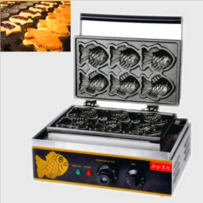 Корейский Электрический морской bream торт в форме рыбы машина для выпечки Вафля