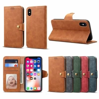 2018 pu leather case for iphone x luxury flip stand magnetic wallet cover for iphone x 10 6 6s 7 8 plus phone cases