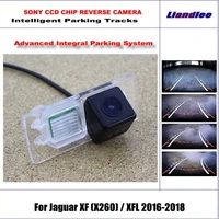 car intelligentized reverse camera for jaguar xf x260xfl 2016 2017 2018 rear view backup dynamic guidance tracks cam