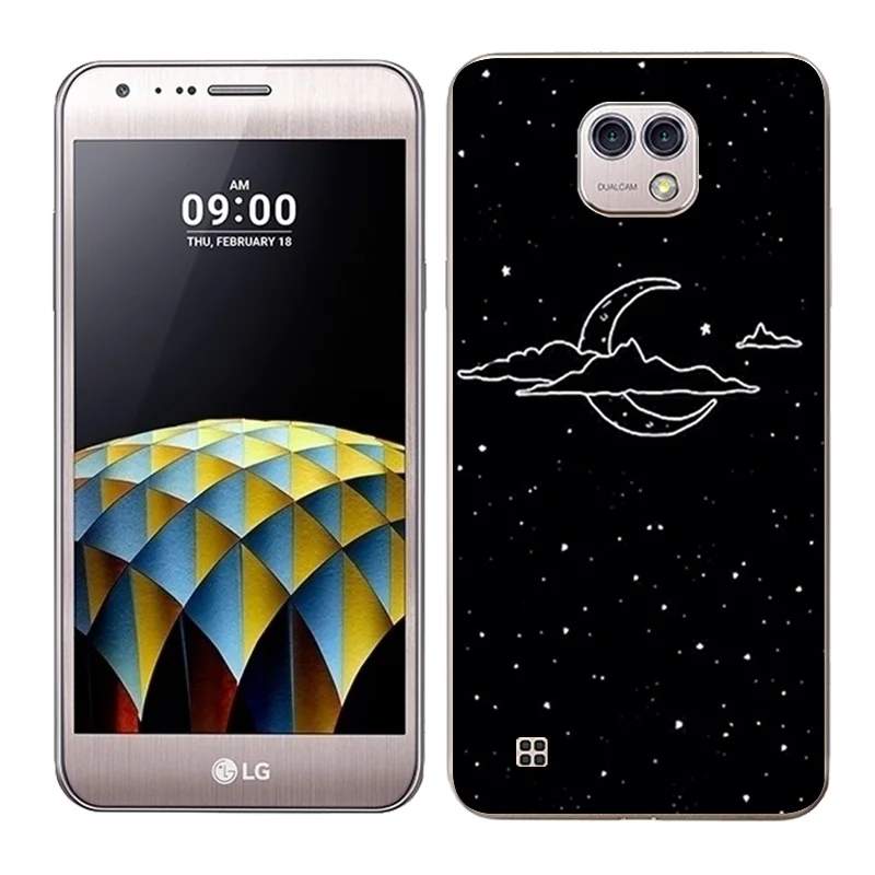 Чехлы для LG X Cam K580 силиконовые чехлы с рисунком бобов из каучука прозрачный ТПУ