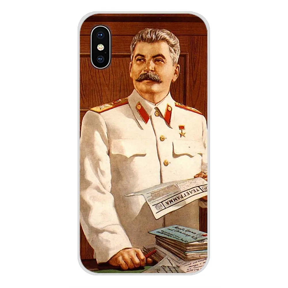 images 5 Винтажный русский Сталин СССР для Apple iPhone X XR XS MAX 4 4S 5 5S 5C SE 6 6 S 7 8 Plus ipod touch 5 6 силиконовый чехол для телефона - Цвет: images 5