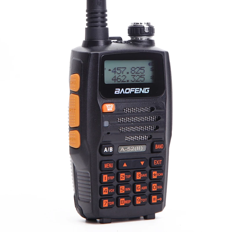 Baofeng A-52 II 8 Вт мощный охотничий игра иди и болтай Walkie Talkie CB двухстороннее радио 10 км дальний трансивер Портативный радио A52 UV-5R