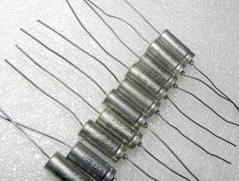 Оригинальный новый 100% 150D 35v10uf 150D106M050R Античная Медная Трубка медный корпус осевой