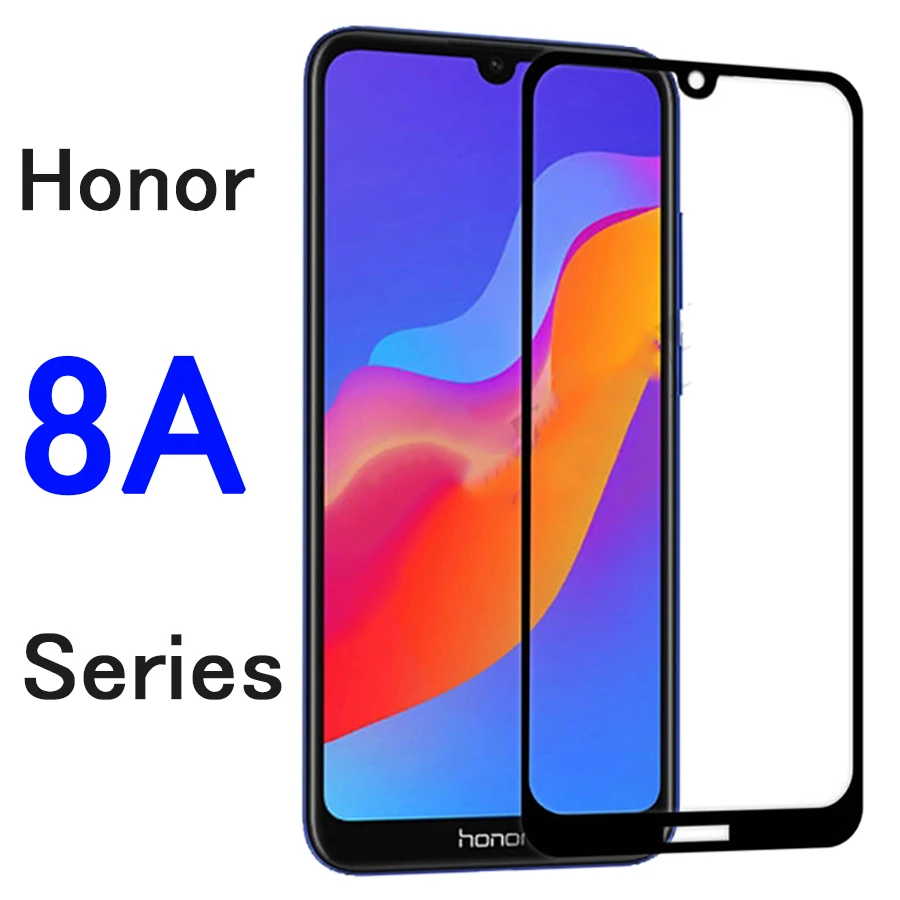 Защитное стекло для huawei honor 8a pro 8 a play 8apro a8 huavei hauwei hono Экрана a8|Защитные стёкла и