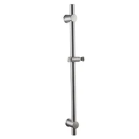 bathroom product stainless steel shower head bar stainless steel pipe stainless steel adjustable shower sliding bar holder