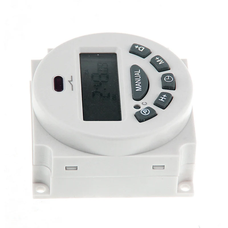 DC 12V Digital LCD Programmable Timer Time Relay Switch Weekly Electronic Control | Дом и сад