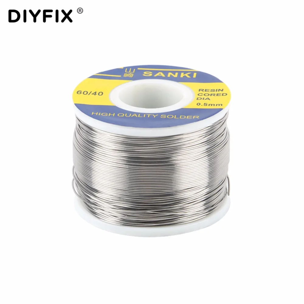 DIYFIX 0 3/0 4/0 5 мм 250 г 60/40 канифольное ядро оловянный припой проволочный вывод пайки
