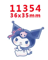 11354 30 шт мультфильм персонаж плоское украшение из смолы PR 11332 - Цвет: 11354