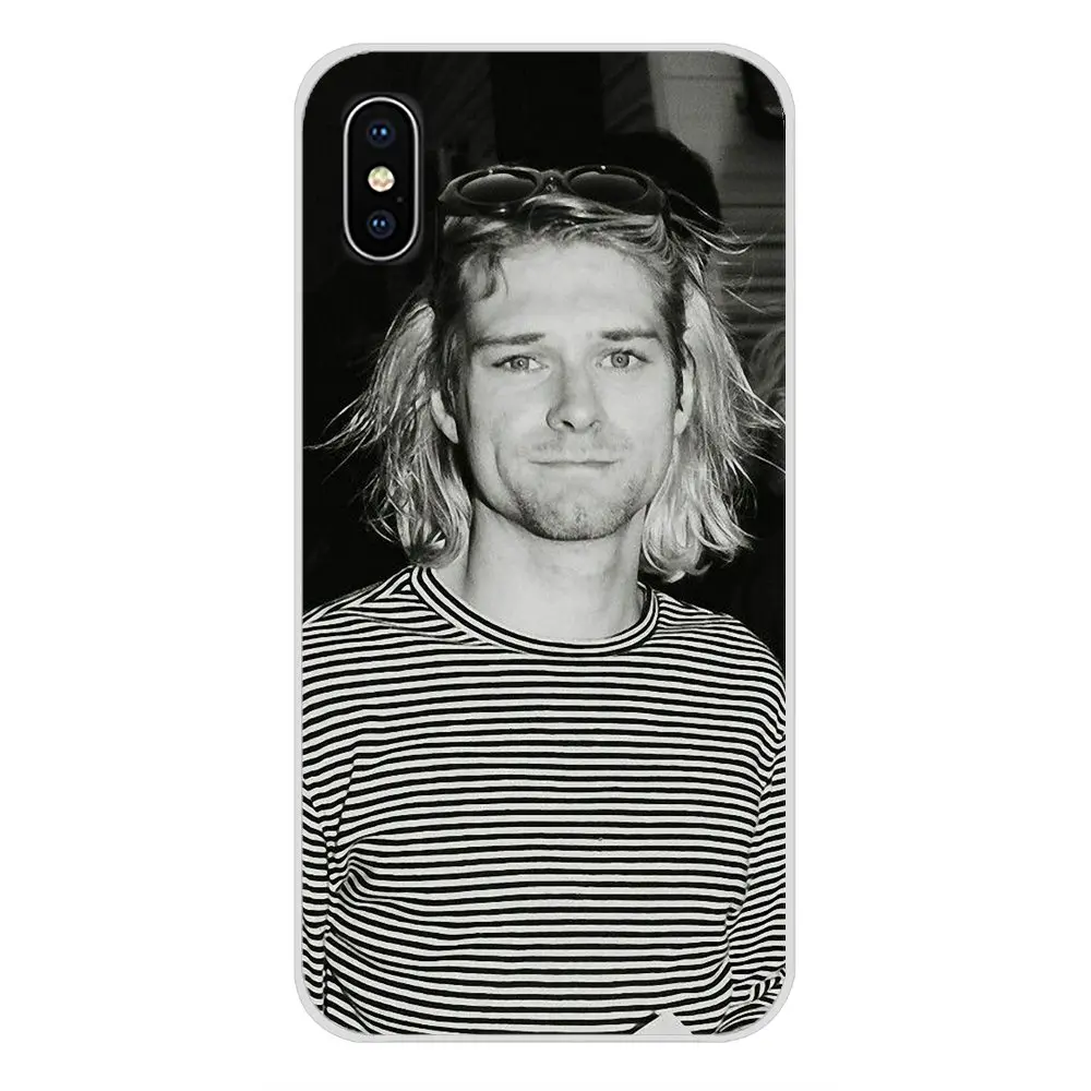 Чехлы из ТПУ для HTC One U11 U12 X9 M7 M8 A9 M10 E9 Plus Desire 630 530 626 628 816 820 830 Nirvana Kurt Cobain Grunge Rock Cute |