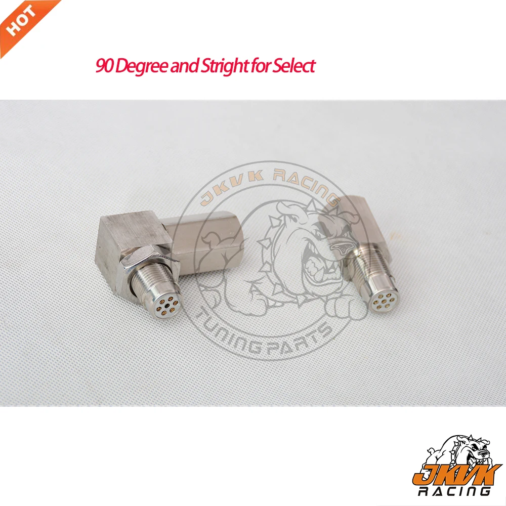 JKVK Racing Mini cat для сенсора 02 bung 90 градусов|Выхлопной коллектор| |