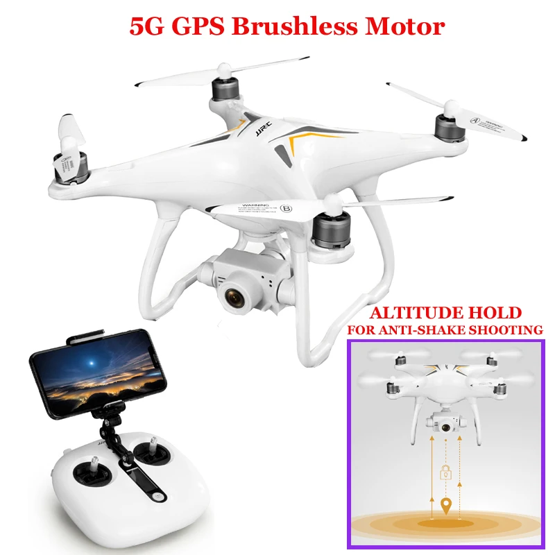 

Дрон X6, регулируемая стабильная камера, Gps, WiFi, Fpv, функция «Следуй за мной»