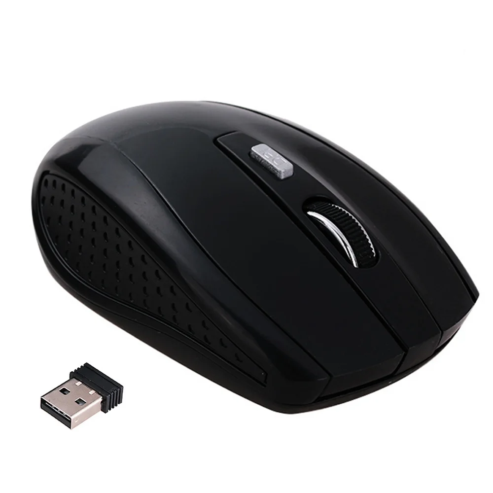 Rovtop 2 4G беспроводная мышь Портативная оптическая 6 кнопок 1200 точек/дюйм мыши для