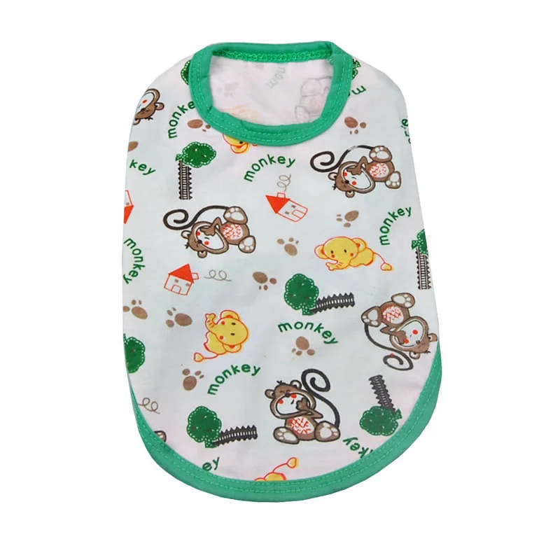 Мультфильм собака одежда хлопок щенок кошка жилет сезон: весна–лето рубашка для