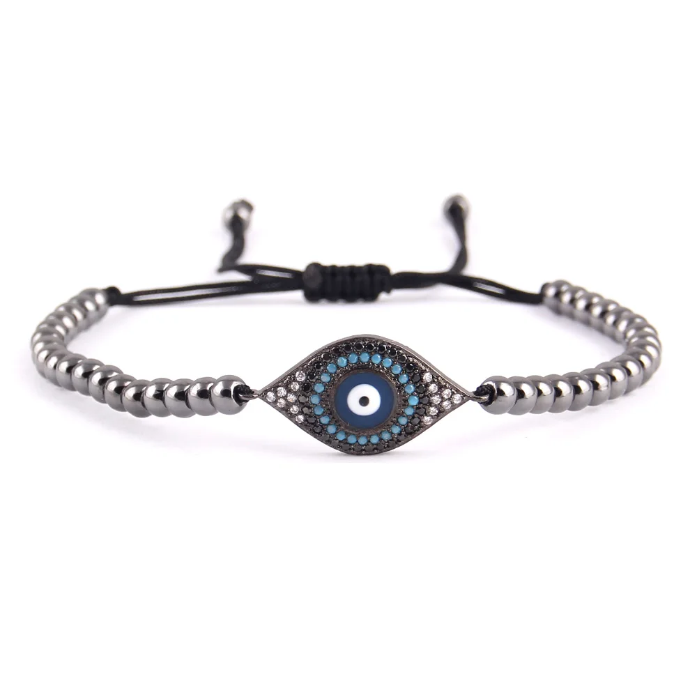 Роскошный женский браслет с маленькими бусинами и круглыми 4 мм | Украшения