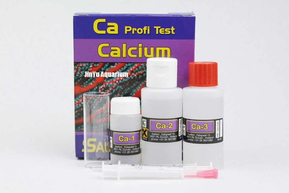 Salifert морская вода Коралловый Аквариум тест CA MG KH NO3 PO4 NO2 PH K SR B руководство на английском языке