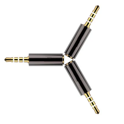 

A Ausuky 1PC Multifunctional 3.5mm Earphones Adapter Mobile Phone Headphones Converter Universal Earphones Adapter -25